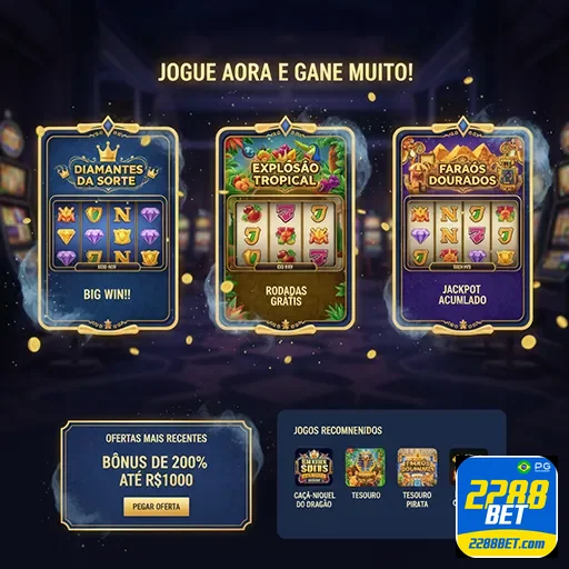 Viva a emoção dos jogos ao vivo e slots incríveis - 2288bet